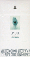 Epique Super Slims Lights Menthol Cigarettes