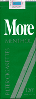 More Menthol 120s Soft Pack Cigarettes