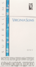 Virginia Slims Super Slims One Cigarettes