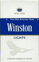 Winston Lights Cigarettes
