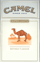 Camel Super Lights Cigarette Pack