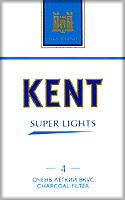 Kent Super Lights Nr. 4 Cigarette Pack