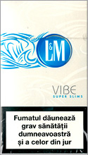 L&M VIBE Super Slims Cigarette Pack