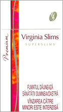 Virginia Slims Super Slims Filter Cigarettes