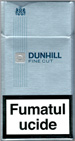 Dunhill Fine Cut Azure 100`s Cigarettes pack