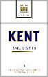 Kent Lights Nr. 1 Cigarettes pack