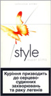 Style Super Slims Arome Cigarettes pack