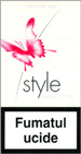 Style Super Slims Rose Cigarettes pack