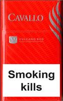 Cavallo Vulcano Red Cigarette Pack