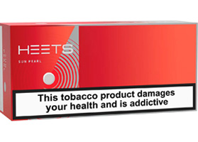 Heets Sun Pearl Cigarette Pack