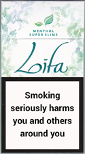 Lifa Super Slims Menthol Cigarette Pack