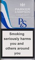 Parker & Simpson Compact Silver Cigarette Pack