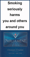 Parliament Ocean Cruise Cigarette Pack