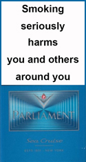 Parliament Sea Cruise Cigarette Pack