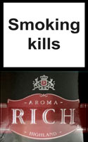 Rich Cherry Cigarette Pack