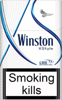 Winston XStyle Blue Cigarette Pack