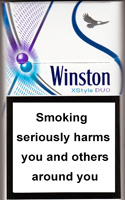 Winston XStyle Duo Purple Cigarette Pack