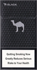 Camel Black Super Slims 100s Cigarette Pack