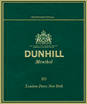 Dunhill International Menthol Cigarette Pack