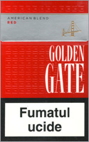 Golden Gate Red Cigarette Pack