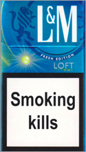L&M Loft Cigarette Pack