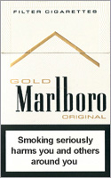 Marlboro Lights (Gold) Cigarette Pack