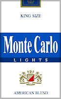 Monte Carlo Lights (Balanced Blue) Cigarette Pack