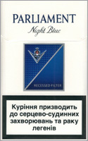 Parliament Night Blue Cigarette Pack