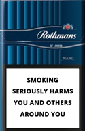 Rothmans Nano Blue Cigarette Pack