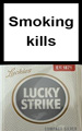 Lucky Strike Compact Silver Cigarettes pack