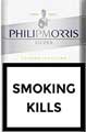 Philip Morris Silver Cigarettes pack