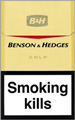 Benson & Hedges Gold Cigarettes pack