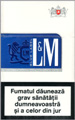 L&M Lights (Blue) Cigarettes pack