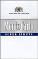 Monte Carlo Super Lights (Subtle Silver) Cigarettes pack