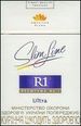 R1 Ultra Slim Line Cigarettes pack