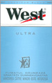 West Ultra Cigarettes pack