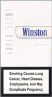 Winston Super Slims White Cigarettes pack